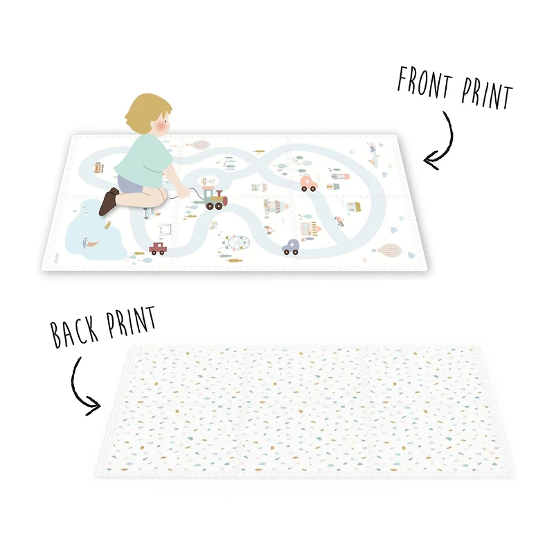 Tapis De Jeu Village - EEVAA Village