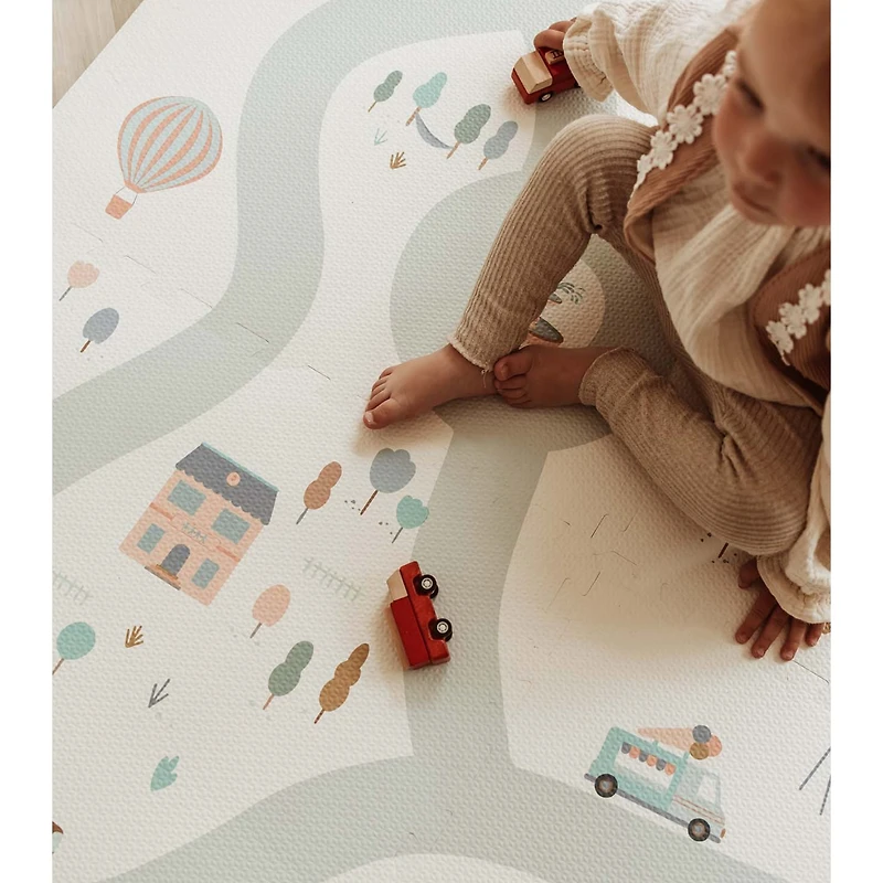 Tapis De Jeu Village - EEVAA Village