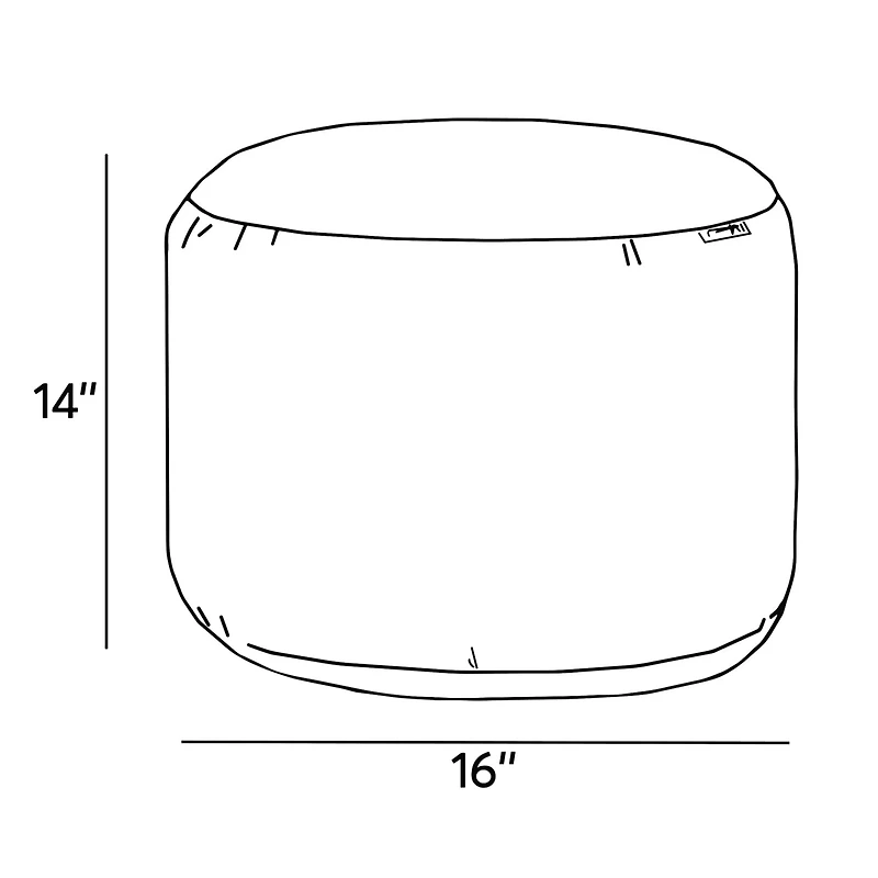 Pouf Ottoman - Galet