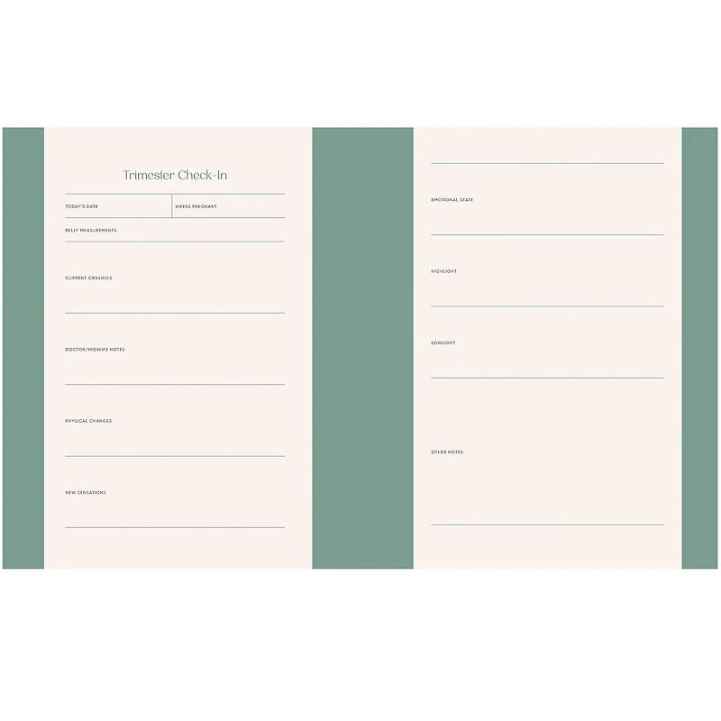 Growing Together Pregnancy Journal