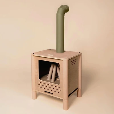 Nordik Fireplace - Naturel/Sage