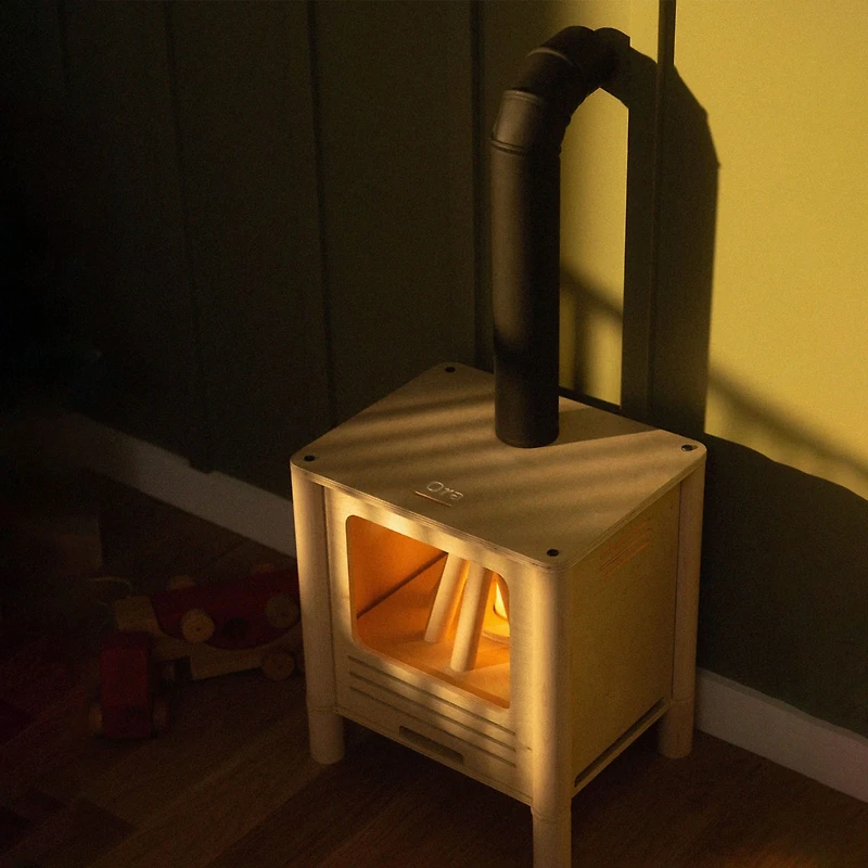 Nordik Fireplace - Naturel/Sage
