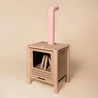 Nordik Fireplace - Naturel/Pink