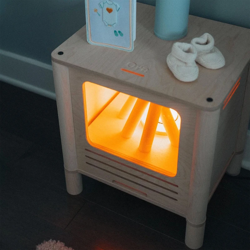 Nordik Fireplace - Naturel/Pink