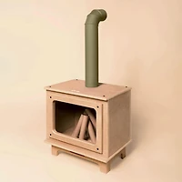 Rustik Fireplace - Naturel/Sage