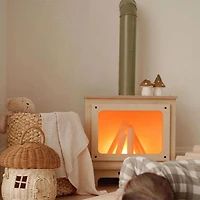 Rustik Fireplace - Naturel/Sage