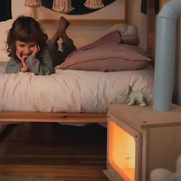 Rustik Fireplace - Naturel/Sage