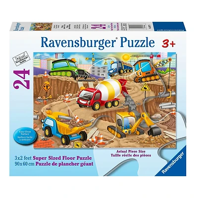 Super Sized Floor Puzzle - Construction