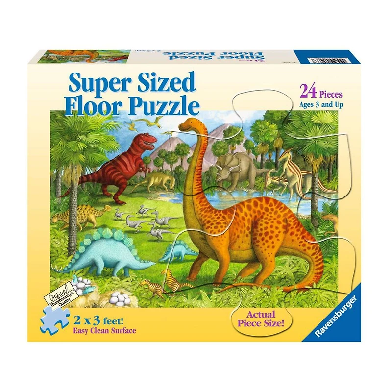 Casse-Tête de Plancher - Dinosaures