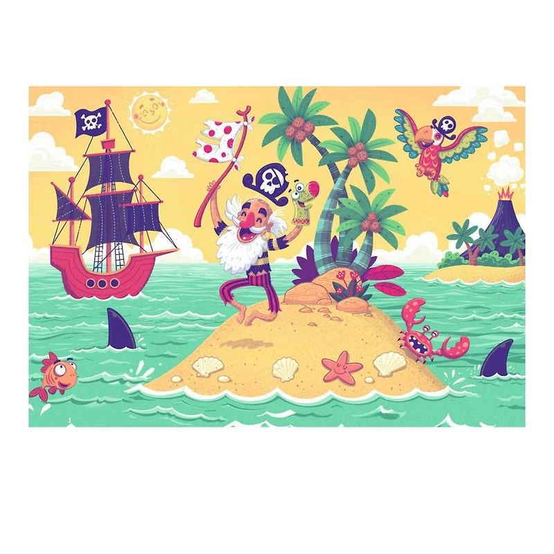 Casse-Têtes (2) La Chasse Au Trésors 24 Pièces