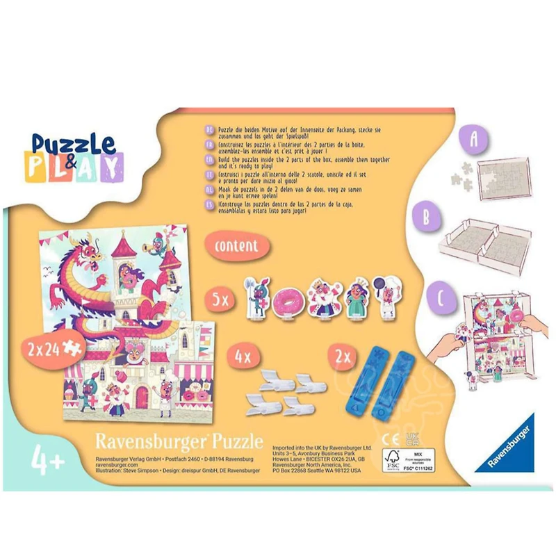 Puzzle & Play - The Donut Dragon