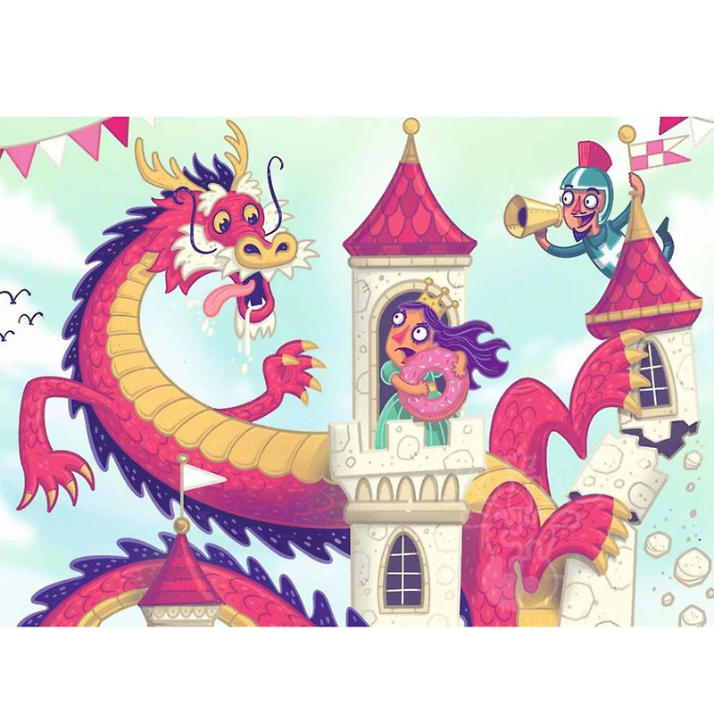 Puzzle & Play - The Donut Dragon
