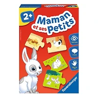 Ravensburger - Jeu Educatif - Maman et ses petits - Découverte des animaux
