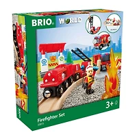 Rescue Firefighter Set - 18-Piece Train Toy