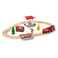 Rescue Firefighter Set - 18-Piece Train Toy