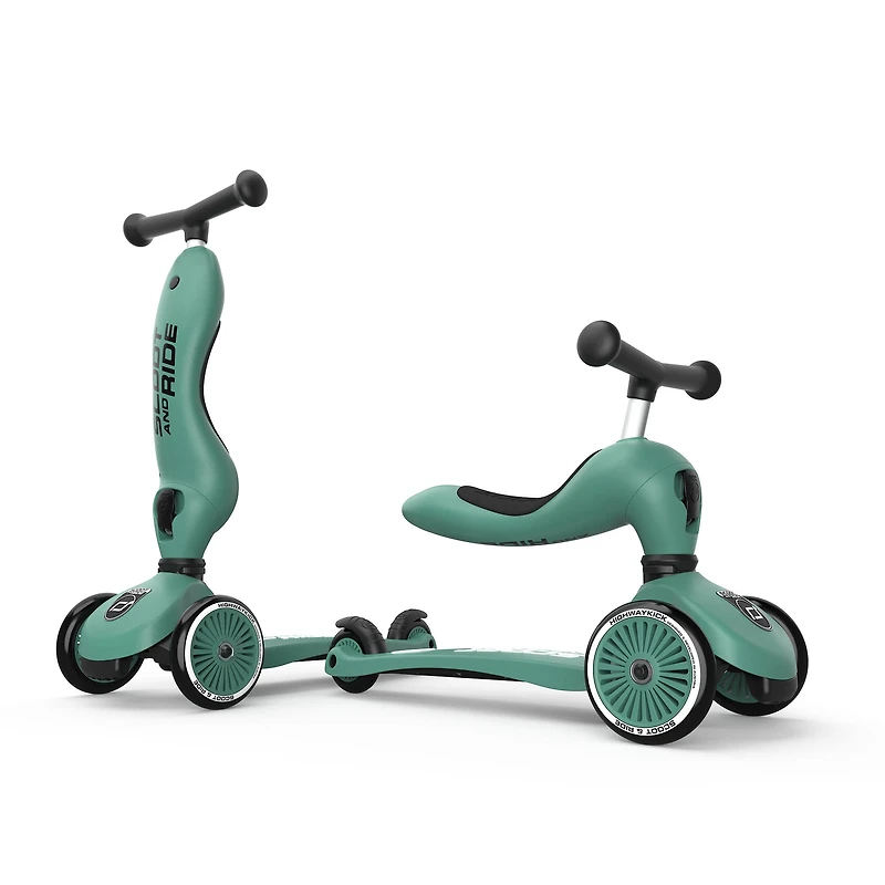 Highwaykick 1 Scooter - Forest