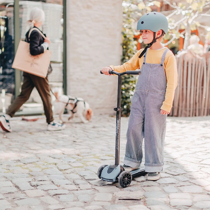 Highwaykick 5 Led Scooter - Steel