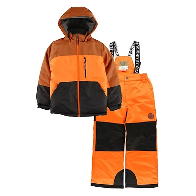 Habit de Neige Colorblock Moka 4-14ans