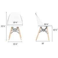 Eiffel Style Office Chair - Annexe Pure White