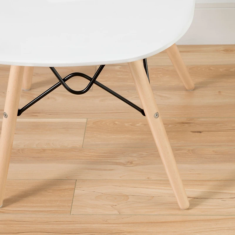 Eiffel Style Office Chair - Annexe Pure White