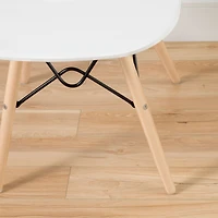 Eiffel Style Office Chair - Annexe Pure White