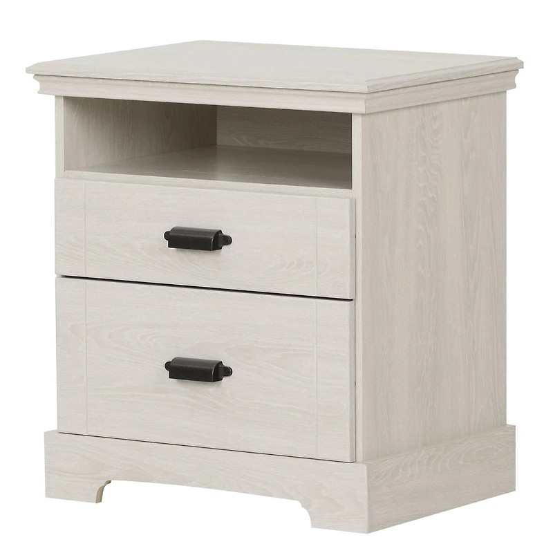 2-Drawer Nightstand - Avilla Winter Oak