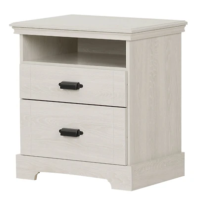 2-Drawer Nightstand - Avilla Winter Oak