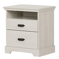 2-Drawer Nightstand - Avilla Winter Oak