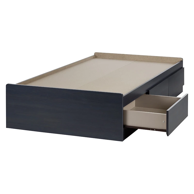 Lit Matelot Simple 3 Tiroirs - Aviron Myrtille