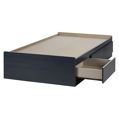 Mates Bed with 3 Drawers - Aviron Blueberry