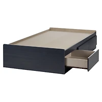 Lit Matelot Simple 3 Tiroirs - Aviron Myrtille