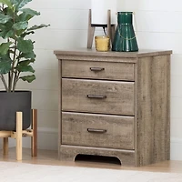 Nightstand Charging Station - Versa Weathered Oak