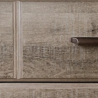 Commode Double 8 Tiroirs - Versa Chêne Vieilli