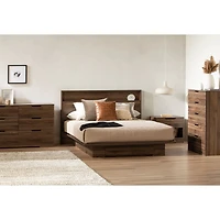 1-Drawer Nightstand - Holland Natural Walnut