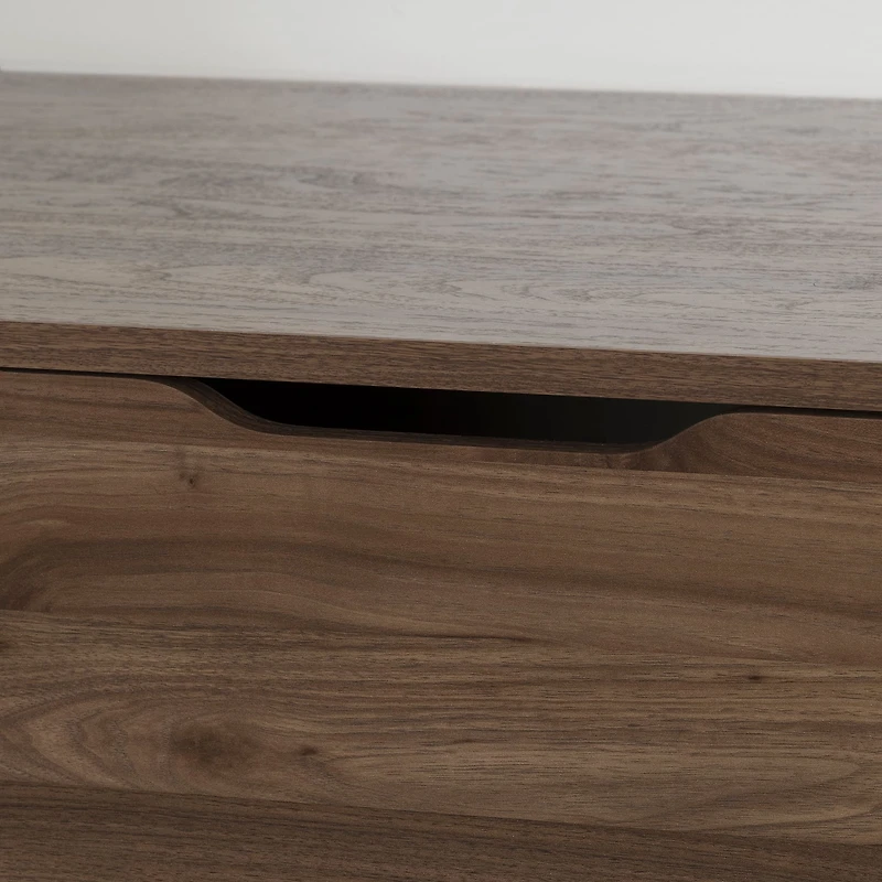 Table de Nuit 1 Tiroir - Holland Noyer Naturel