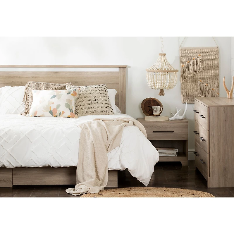 Commode Double 6 Tiroirs - Primo Chêne Rustique