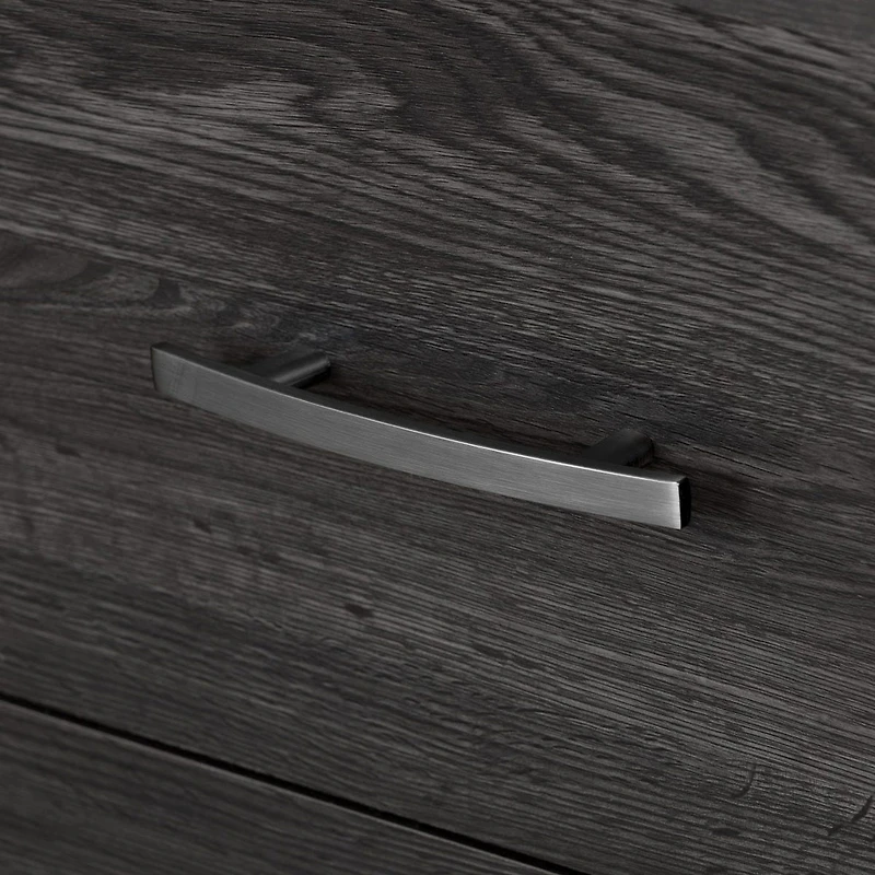 6-Drawer Double Dresser - Fusion Gray Oak