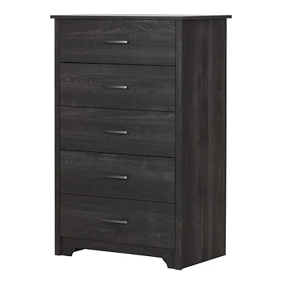 5-Drawer Chest - Fusion Gray Oak