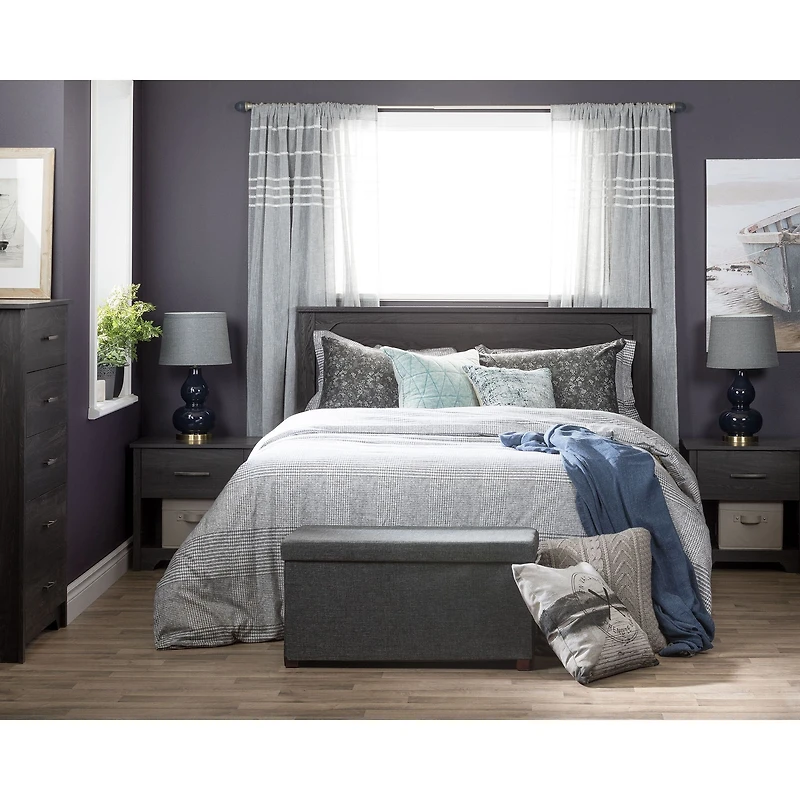5-Drawer Chest - Fusion Gray Oak