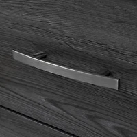 Meuble TV Fusion avec Tiroirs pour Télé jusqu’à 60" - Chêne Gris