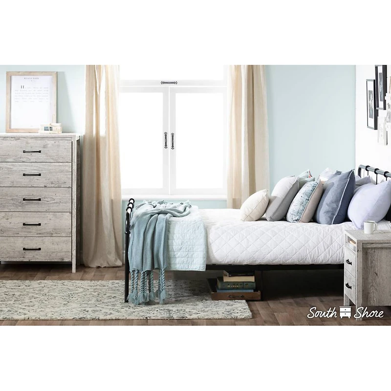 Commode 5 Tiroirs Gravity - Pin Bord de Mer