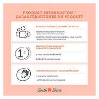 Complete Queen Upholstered Bed - Gravity Matte Charcoal