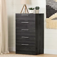 5-Drawer Chest - Step One Essential - Gray Oak