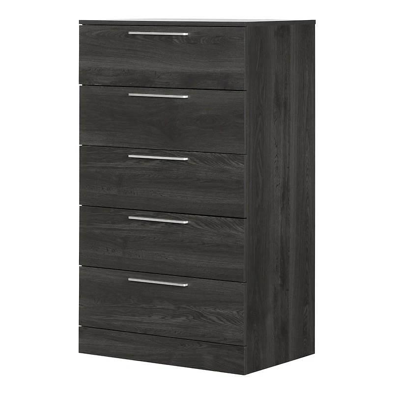 5-Drawer Chest - Step One Essential - Gray Oak