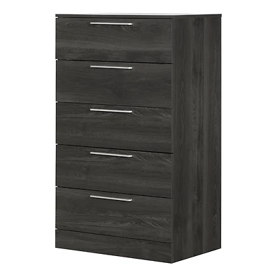 Commode 5 Tiroirs - Step One Essential Chêne gris