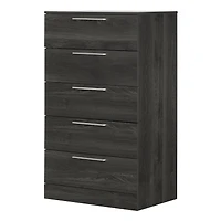 5-Drawer Chest - Step One Essential - Gray Oak