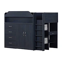Lit Mezzanine avec Bureau Asten - Myrtille