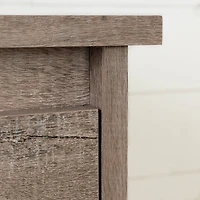 1-Drawer Nightstand - Tassio Weathered Oak