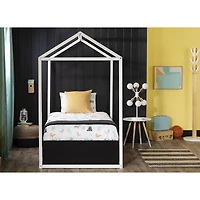 Sweedi House Bed for Twin Bed - White