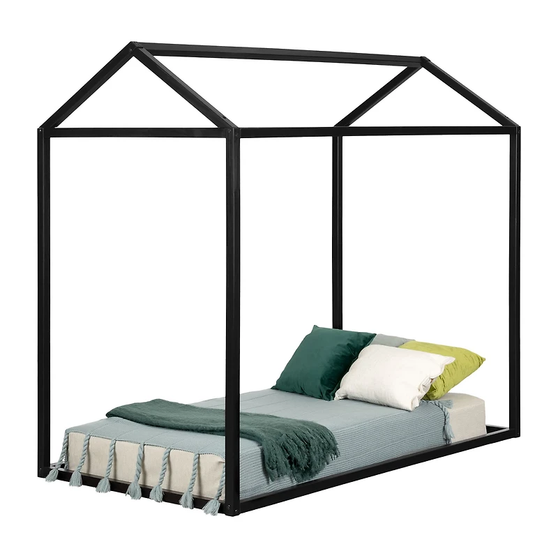 Sweedi House Bed - Black